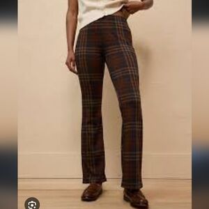 American Eagle Outfitters Brown Boot Cut Flare Pants, Pull On, Xs